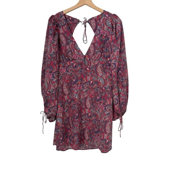 For Love & Lemons FLL Tonya Mini Dress Sz L - Picture 9 of 13